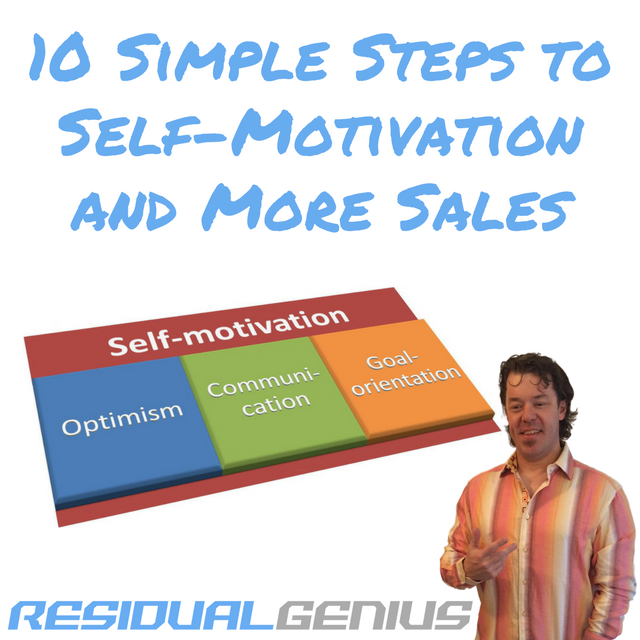 Simple Steps To Self Motivation And More Sales Zach Loescher The